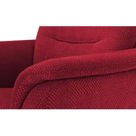 Polstermöbel Oelsa Sessel Sarah Flachgewebe 93 x 98 x 92 cm Rot