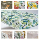 laro Tischdecke Wachstuchtischdecke Blütenwiese PVC Eckig 220 cm x 100 cm