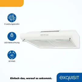 Exquisit UBH 50-2.1 ALW Unterbauhaube 50 cm