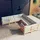 vidaXL Garten-Lounge-Set 8-tlg. creme Kiefer