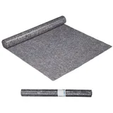 relaxdays 2 Rollen Malervlies 250g/m2 1 x 10m - Grau
