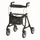 Eschenbach Russka Rollator Elan Plus - mit extra weichen Komfort Rädern anthrazit/dunkelrot