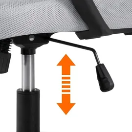 Yaheetech Drehstuhl Mesh Grau