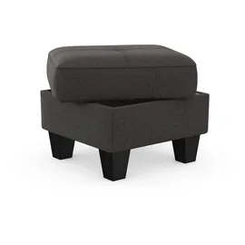 sit&more Stauraumhocker Belluci 58 x 48 x 58 cm Grau