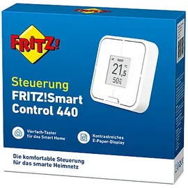 AVM FRITZ!Smart Control 440, Taster, Smart-Home-Steuerung, Weiß