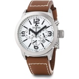 TW Steel Marc Coblen Edition Chrono mit Lederband 42 MM White/Brown TWMC10