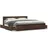 vidaXL 200 x 200 cm Brown
