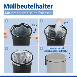 Wenko Leman 3 l taupe