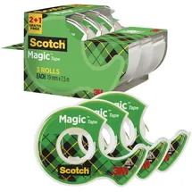 Scotch Klebefilm Handabroller 19 mm x 7,5 m 3 St.