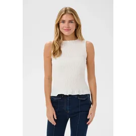 St Tropez Ärmellose Bluse NaciaSZ Weiß M