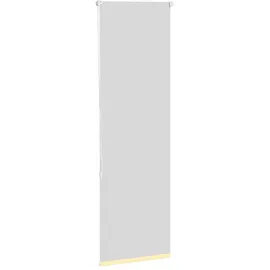 vidaXL Verdunkelungsrollo Gelb 45x175 cm Stoffbreite 40,7 cm Polyester