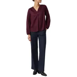 Comma, Bluse, rot, 34