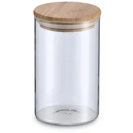 Zeller Vorratsglas mit Bambusdeckel 1000 ml