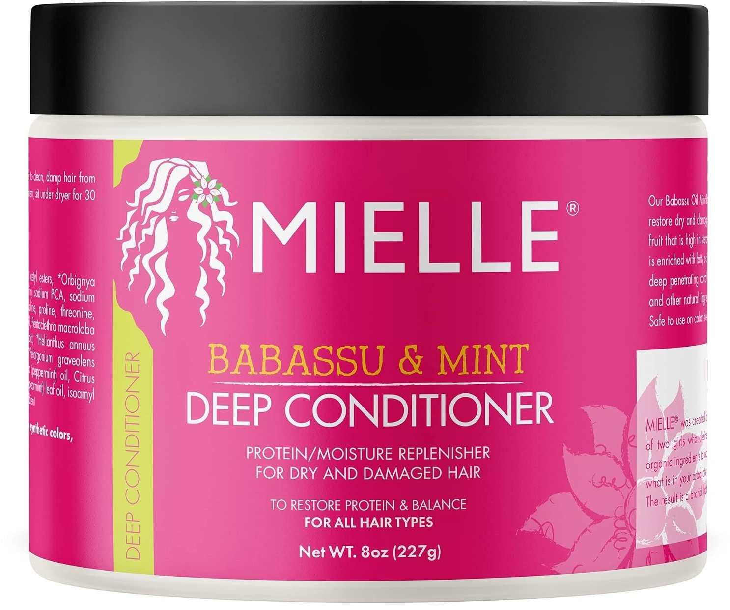 Mielle Organics Babassu & Mint Deep Spülung mit Protein 227 g