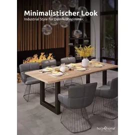 holz4home® Tiempo U-Tischbeine 1 Paar (2 Stück)