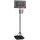 sportnow Basketballkorb, schwarz B/H/L: ca. 55x74x250 cm - Schwarz