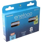 Panasonic eneloop (Gen 5) Micro AAA NiMH 800mAh, 8er-Pack (BK-4MCDE/8BE)