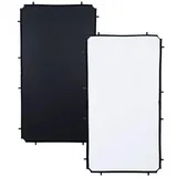 Manfrotto Skylite Rapid Cover Medium 1,1 x 2 m schwarz/weiß