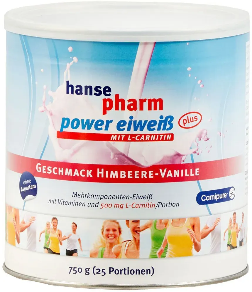 Hansepharm Power Eiweiß Plus Himbeere-Vanille