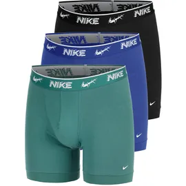 Nike Boxershorts unifarben grün S 3er Pack