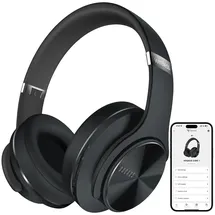 DOQAUS Bluetooth Kopfhörer Schwarz