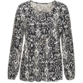 vivance by lascana Langarmbluse mehrfarbig 40