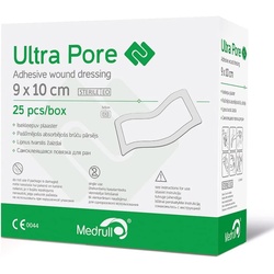 Medrull Steriler Wundverband 9x10 cm Sterile Wundpflaster Ultra Pore 1 St