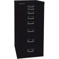 Bisley Schubladenschrank MultiDrawer A4 8 Schübe schwarz