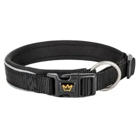Rudelkönig Paola Hundehalsband Schwarz 45 cm