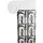 Gilde Vase Ionic, aus Keramik, Höhe 32,5 cm
