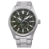 Orient Herren Analog Automatik Uhr mit Edelstahl Armband RA-AK0402E10B