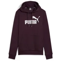 Puma Ess Logo Kapuzenpullover Midnight Plum S