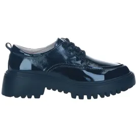 Artiker Damen Plateau Schnürschuhe für Damen, schwarz, 39 EU