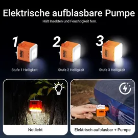 SoBuy OGS32-L-HG 7in1 Wurfzelt Grau