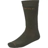 Härkila | Pro Hunter 2.0 short Socken | Professionelle Jagd Kleidung & Jagd Zubehör für Herren & Damen | Skandinavische Qualität Made to Last | Willow green/Shadow brown, M - M