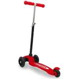 Jamara KickLight Scooter rot