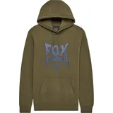 Fox Hoodie Grün/Blau L