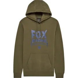 Fox Hoodie Grün/Blau L