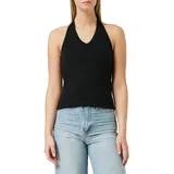 Build Your Brand Damen Ladies Neckholder T-Shirt, Black, S, BY038-00007-0051 - S