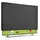 kwmobile 75" TV Abdeckung Indoor - Fernseher Hülle Bildschirmschutz Abdeckung - TV Bildschirm Staubschutzhülle - Fernsehabdeckung - Dunkelgrau