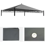 Proregal Ersatzdach Pavillon Cadiz 1 x 2,8 x 2,8 m Grau