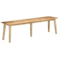 VidaXL Sitzbank 160x40x45 cm Massivholz Mango