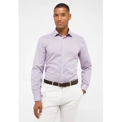 Langarmhemd ETERNA "SLIM FIT", Herren, Gr. 38, Normalgrößen, lila, 100% cotton, schmal, Langarm Manschette, Hemden