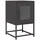 vidaXL Nachtschrank 36 x 39 x 60,5 cm Schwarz