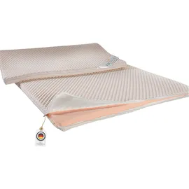 procave Gelschaum Topper 70 x 200 cm weiß