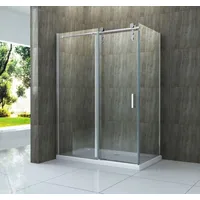 Alphabad Duschkabine HURGO 150 x 90 x 195 cm ohne Duschtasse