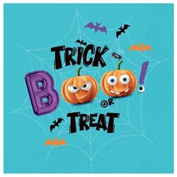 20 Servietten Halloween Kürbis Trick or Treat