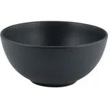 CreaTable 6er-Set CreaTable Müslischale Soft Touch 500 ml Steinzeug Schwarz
