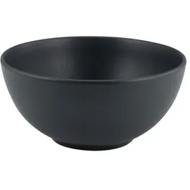 CreaTable 6er-Set CreaTable Müslischale Soft Touch 500 ml Steinzeug Schwarz