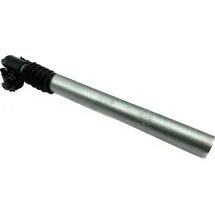 Dynamic24 Peng Bo Federsattelstütze Ø 28,2 mm Silber mit Kloben